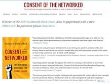 Tablet Screenshot of consentofthenetworked.com